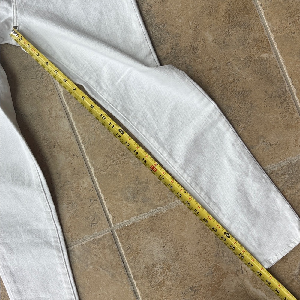 Levi's 721 high rise skinny white jeans pants size 30 x 30 $90 new - Picture 8 of 14